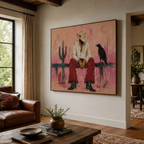 POP Art | The Silence Beneath the Pink Horizon