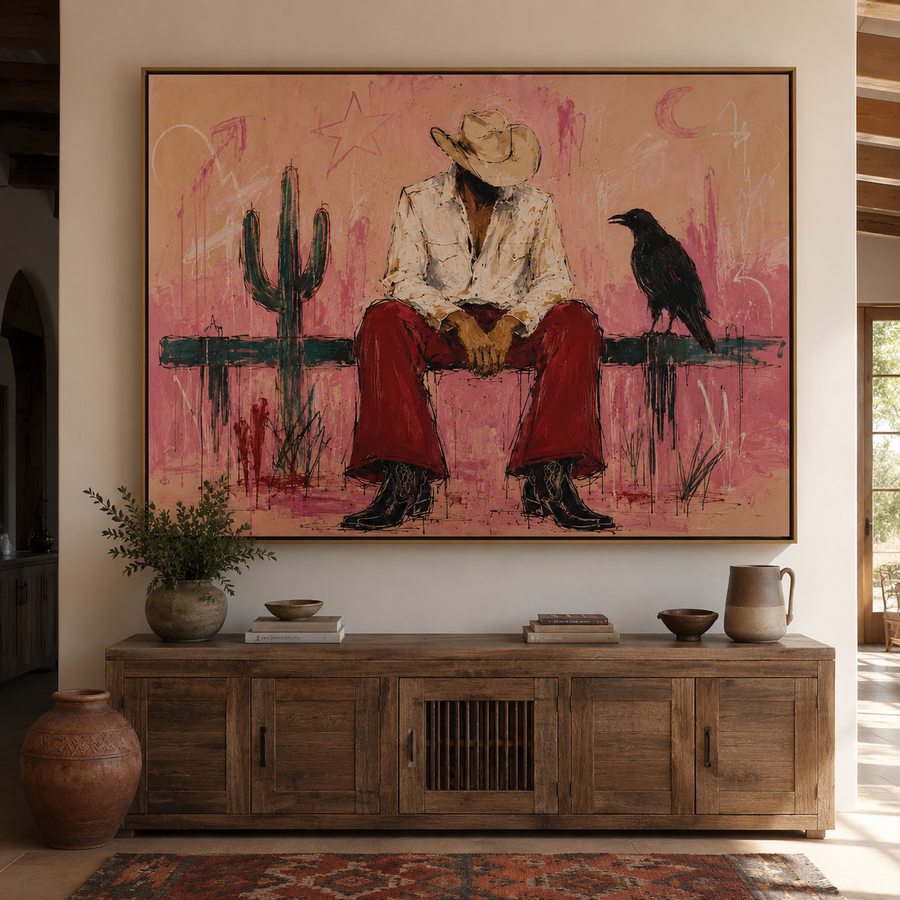 POP Art | The Silence Beneath the Pink Horizon