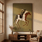 Vintage Americana Art | Companion Riders
