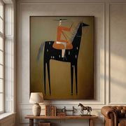 Vintage Americana Art | Equestrian Reverie