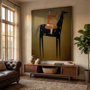 Vintage Americana Art | Equestrian Reverie