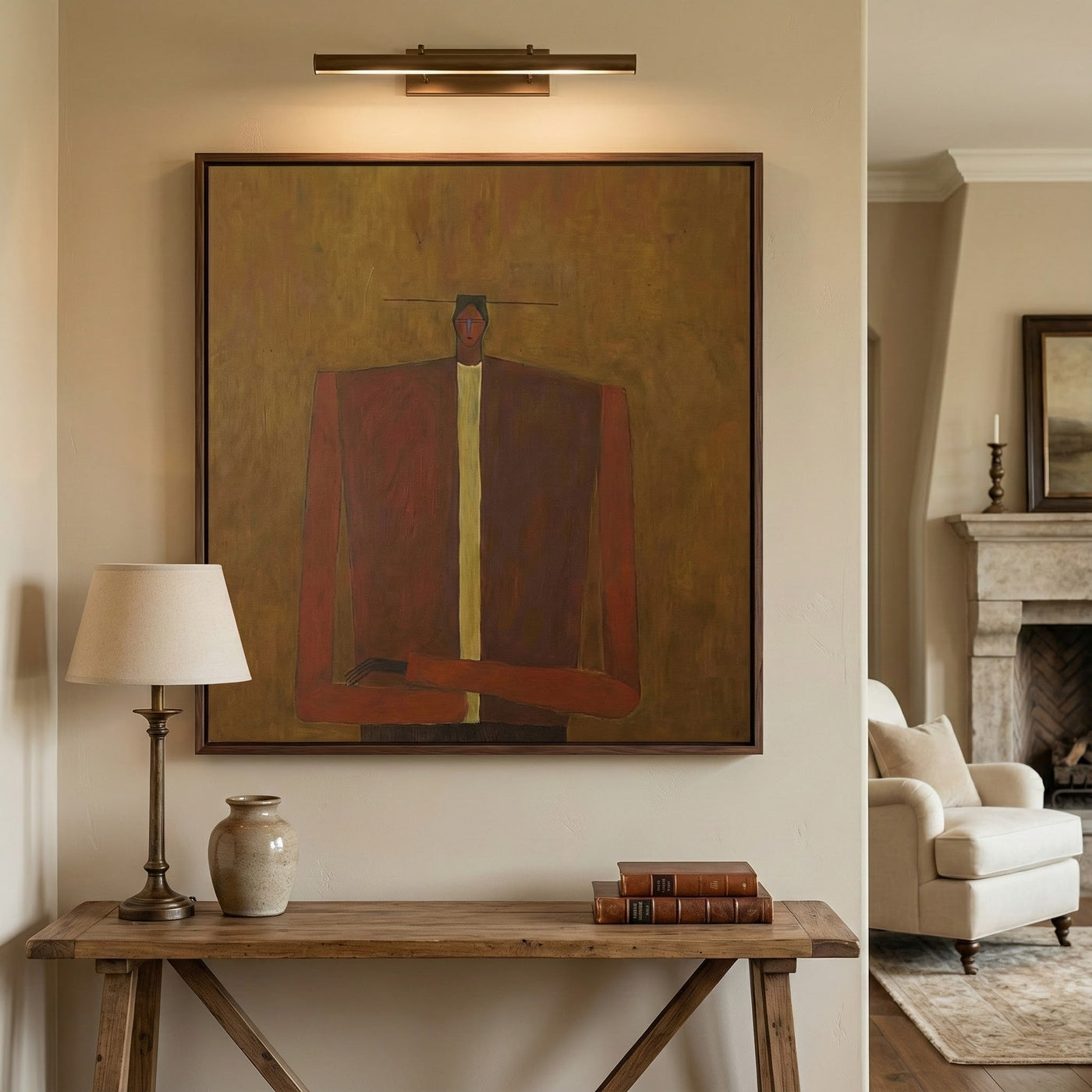 Vintage Americana Art | Inner Fire