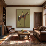 Vintage Americana Art | Desert Pause