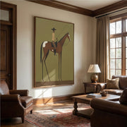 Vintage Americana Art | Desert Pause