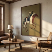 Vintage Americana Art | Companion Riders
