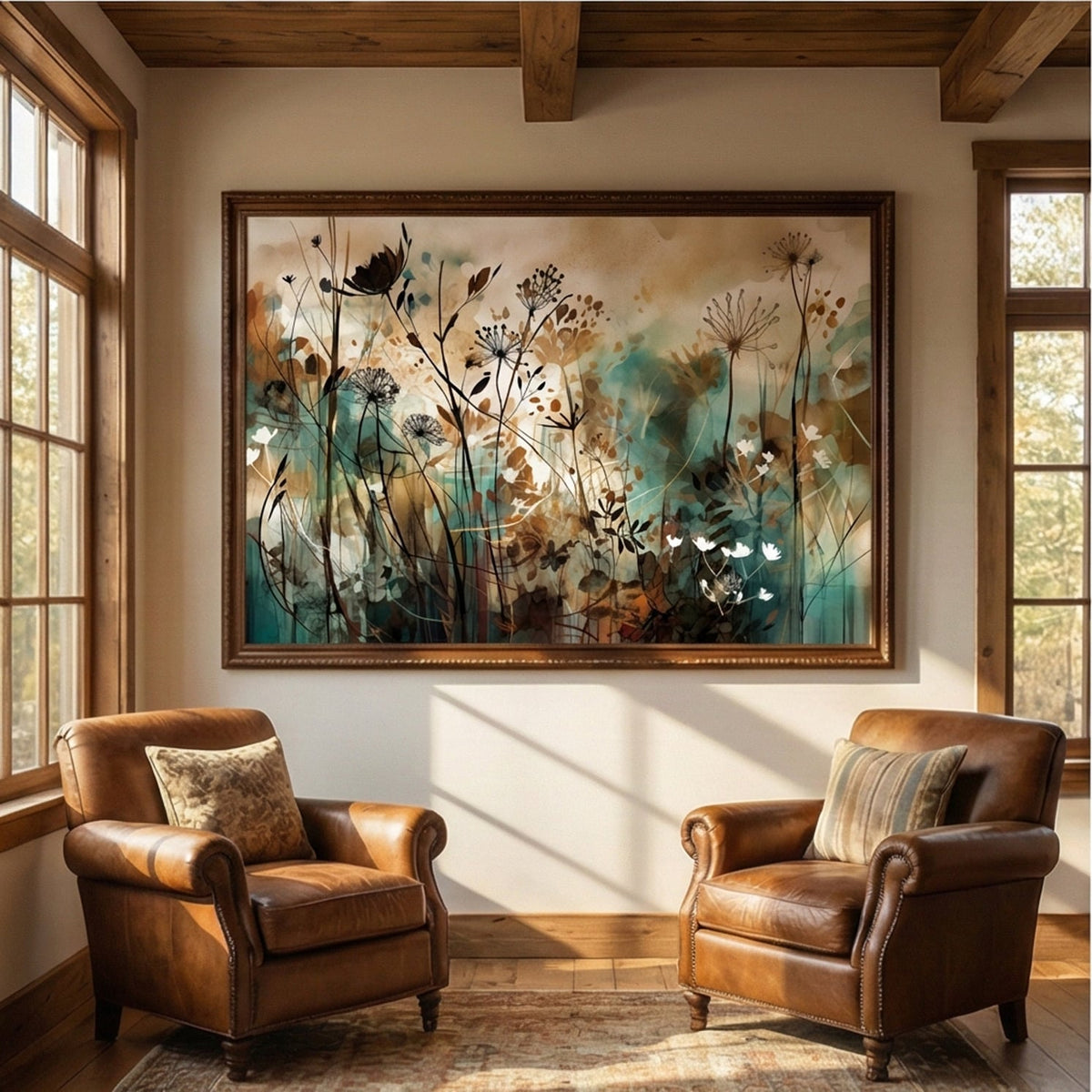 Bohemian Art |  Forest Canopy Harmony