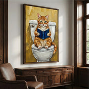 Surreal Art | Reading Cat