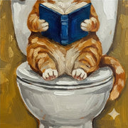 Surreal Art | Reading Cat