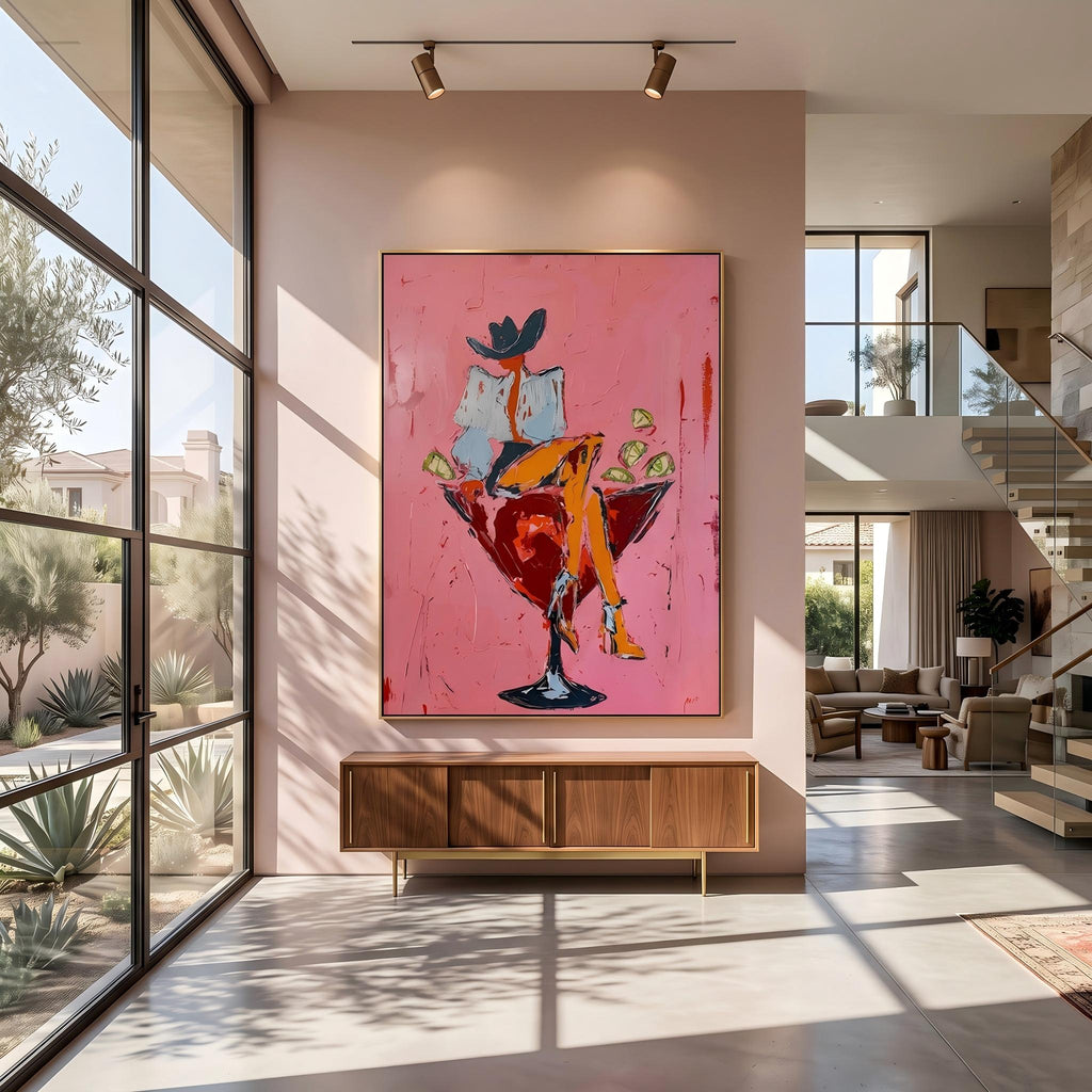 POP Art | Cocktail Western Woman