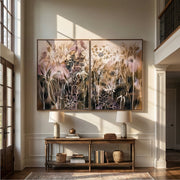Bohemian Art | Subtle Leaf Rhythm