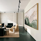 3D-Textured Art｜Layered Mountain Wall Art