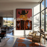 POP Art | Western Cowboy Girl