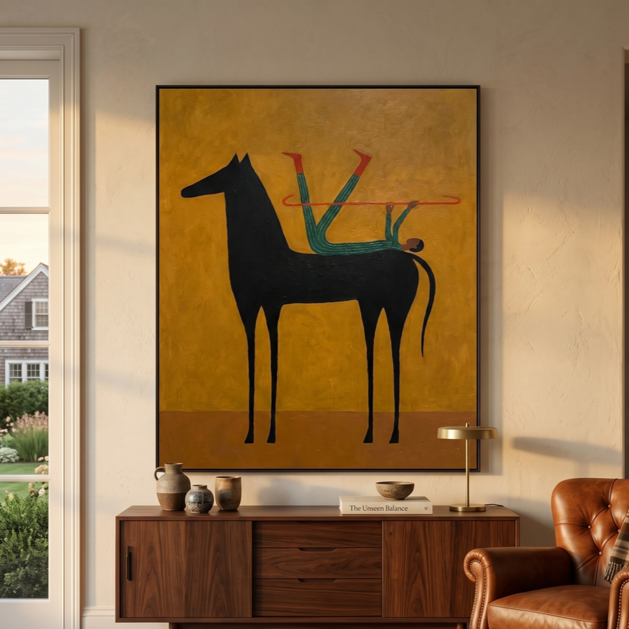 Vintage Americana Art | Golden Bond Ritual