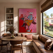POP Art | Pink Cowgirl Cocktail