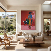 POP Art | Bullfighting Western Cowboy