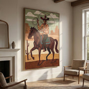 Vintage Americana Art | Canyon Lasso