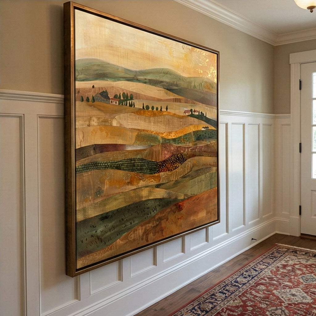 Bohemian Art | Golden Field Echoes