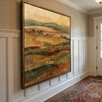Bohemian Art | Golden Field Echoes