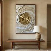 Contemporary Luxe Art | Golden Vortex