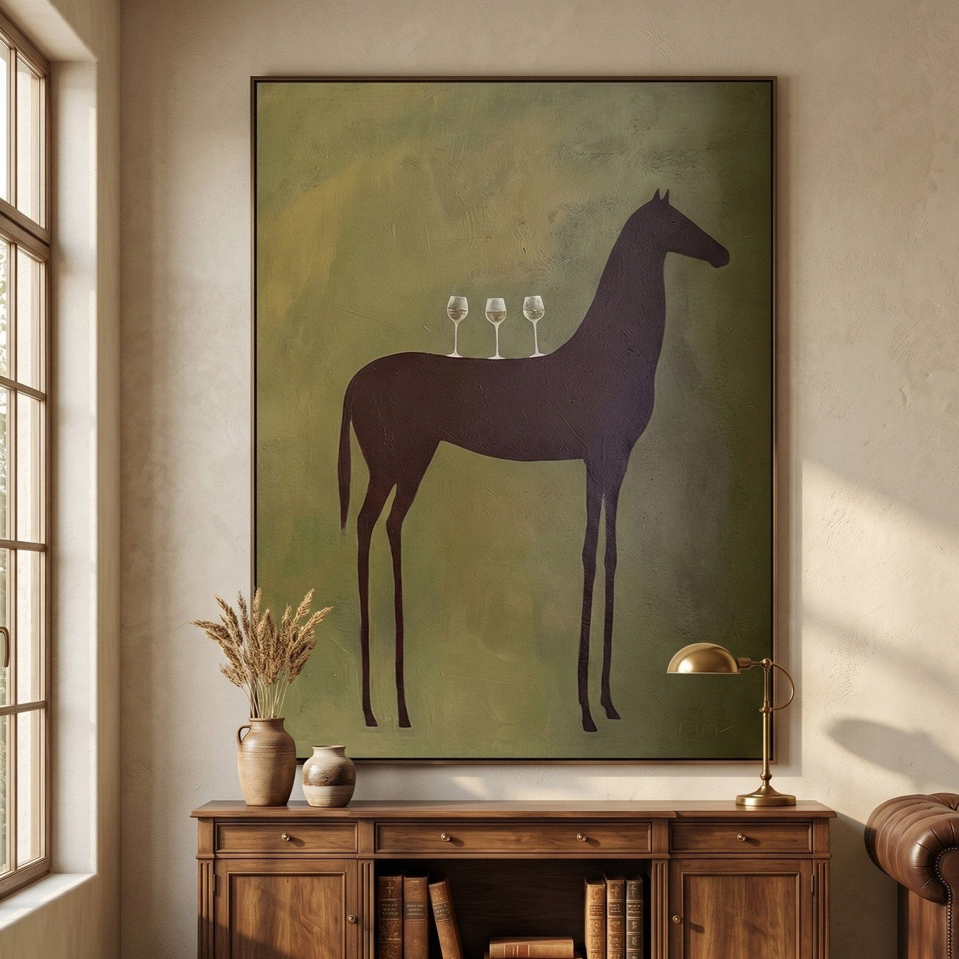 Vintage Americana Art | Quiet Toast