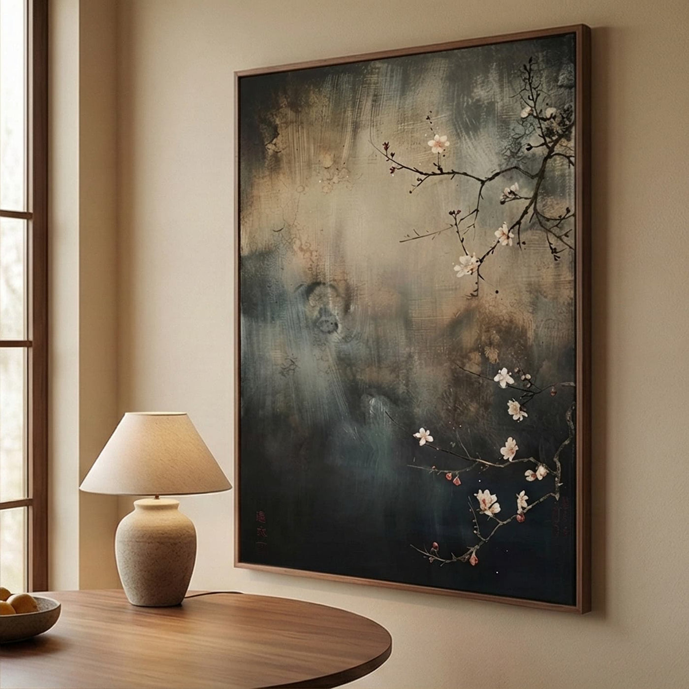 Wabi-Sabi Art | Winter Plum Blossom