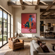 POP Art | Bullfighting Western Cowboy