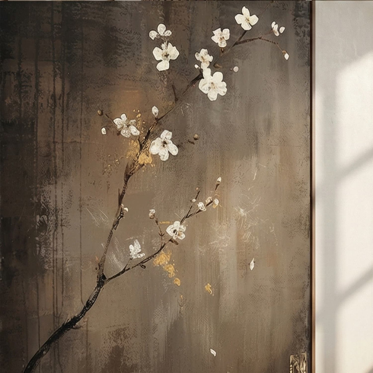 Wabi-Sabi Art | Plum Blossom Elegance