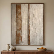 Wabi-Sabi Art | Vertical Earth Flow