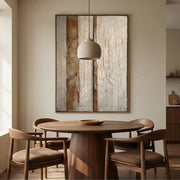 Wabi-Sabi Art | Vertical Earth Flow