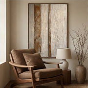 Wabi-Sabi Art | Vertical Earth Flow