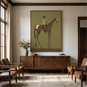 Vintage Americana Art | Desert Pause