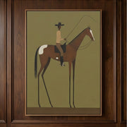 Vintage Americana Art | Desert Pause