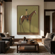 Vintage Americana Art | Desert Pause