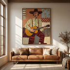 Vintage Americana Art | Desert Serenade