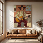 Vintage Americana Art | Desert Serenade