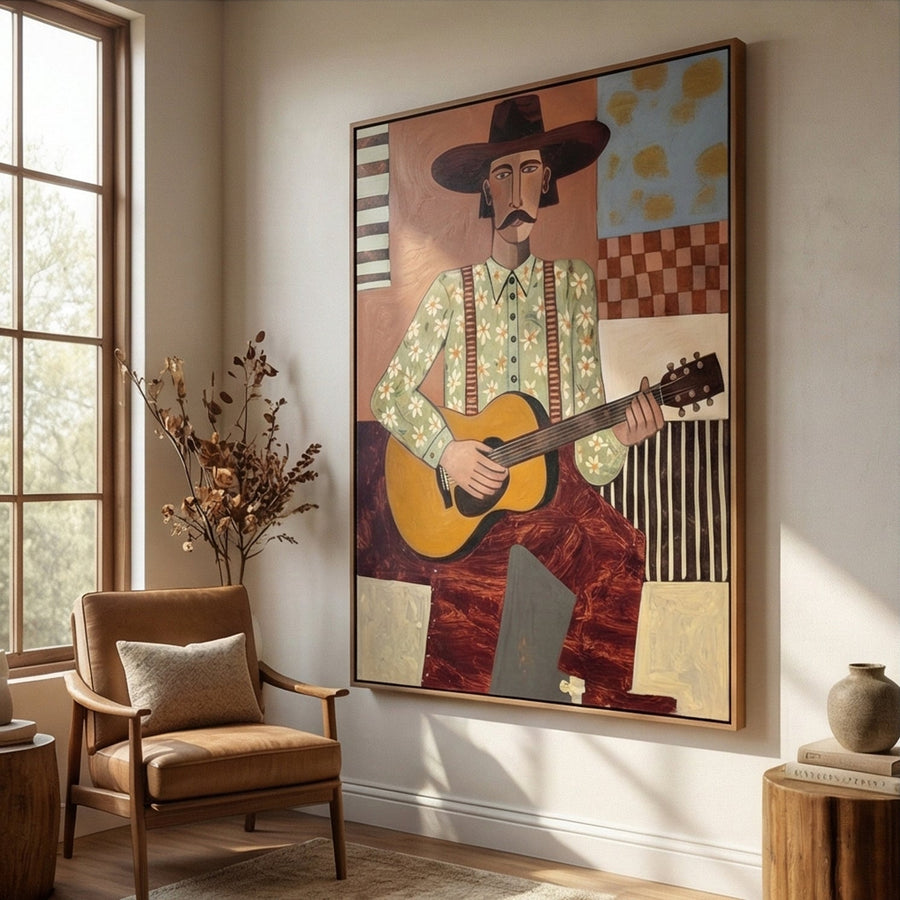 Vintage Americana Art | Desert Serenade