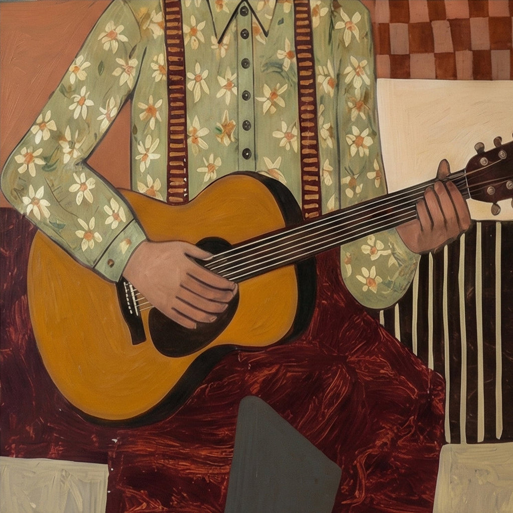 Vintage Americana Art | Desert Serenade