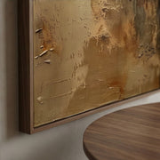 Wabi-Sabi Art | Golden Texture Flow