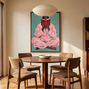 Surreal Art | Cozy-Reading in Pink