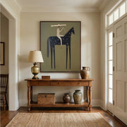 Vintage Americana Art | Starred Rider