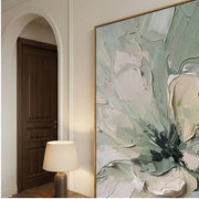 3D textured Art | Seafoam Bloom