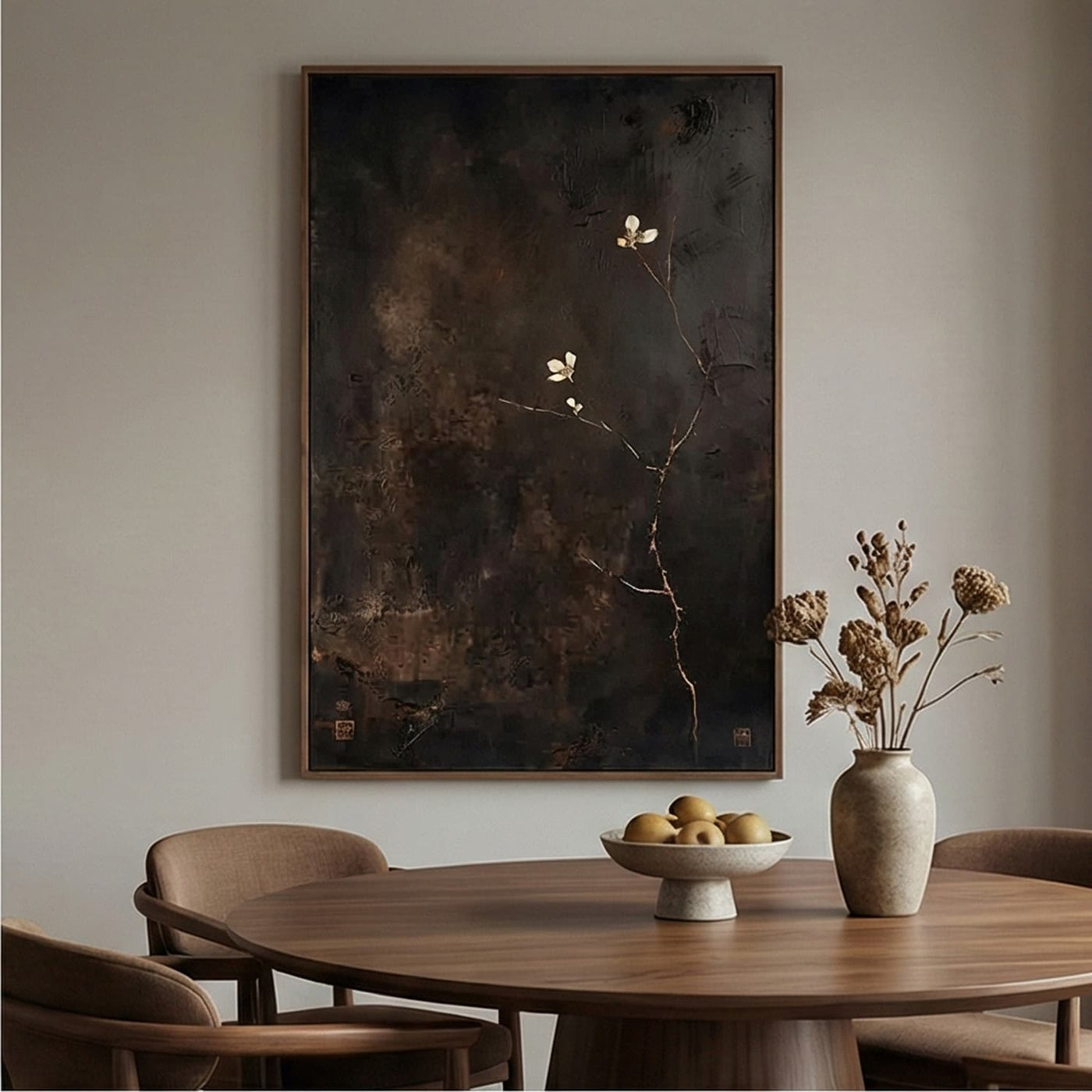 Wabi-Sabi Art | Dark Bloom