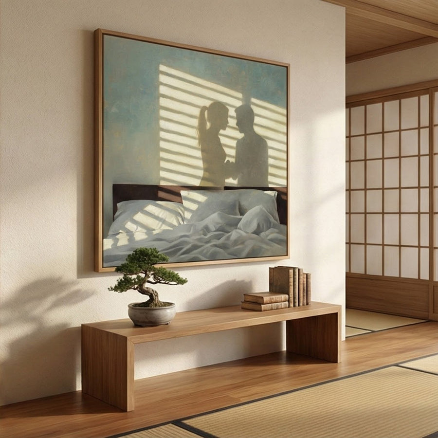 Impressionist Art | Sunlit Embrace