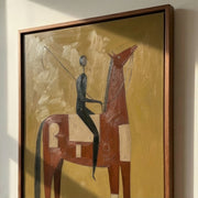 Vintage Americana Art |  Steeds