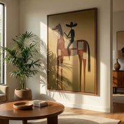 Vintage Americana Art |  Steeds