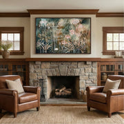 Bohemian Art |  Botanical Library Serenity