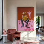POP Art | Squatting faceless cowboy