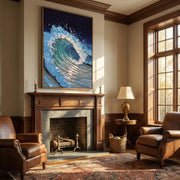 3D-Textured Art | Midnight Wave