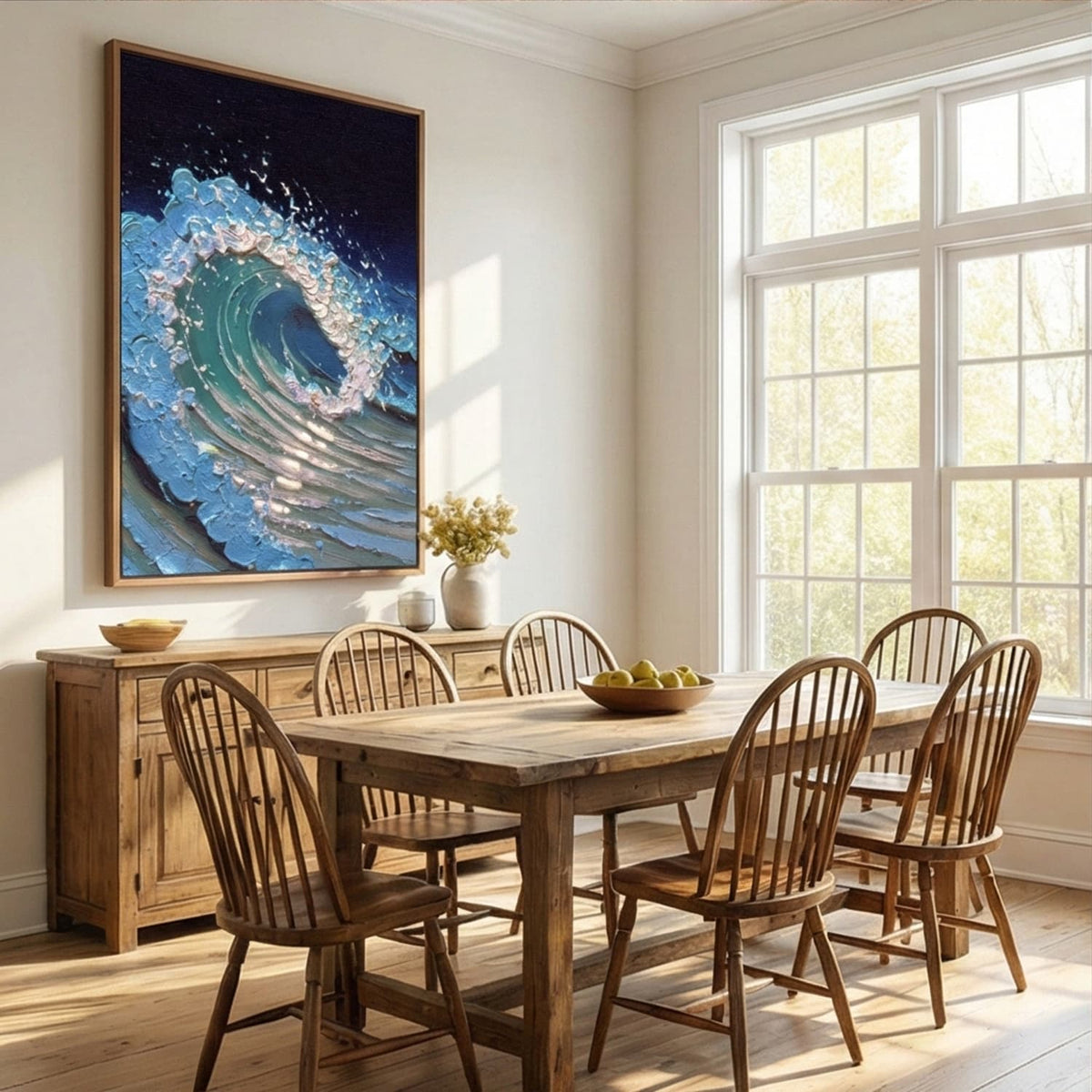3D-Textured Art | Midnight Wave