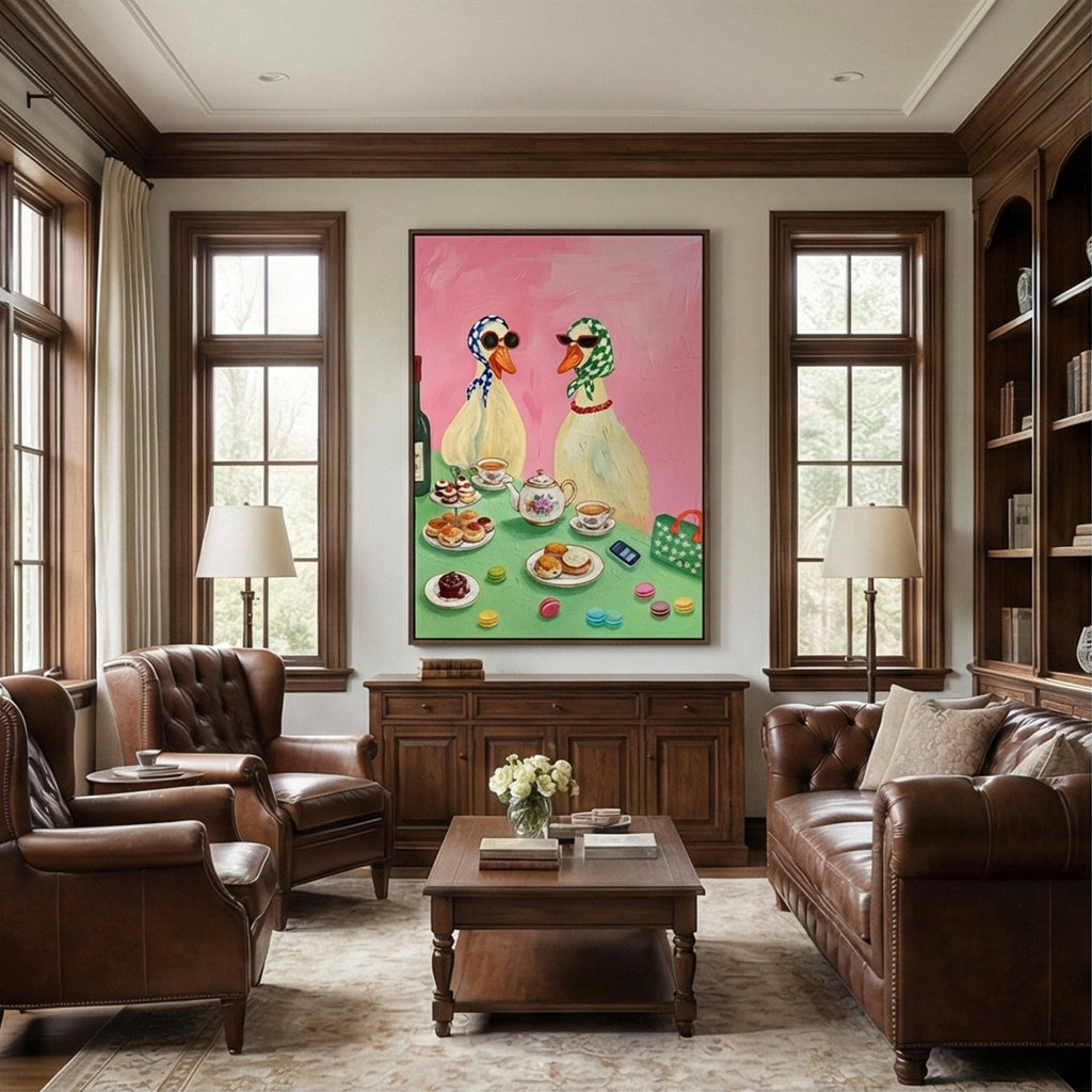 Surreal Art | Duck Tea Party